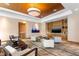 Relaxing lounge area with cozy seating and a large screen television for entertainment at 400 Beach Ne Dr # 1202, St Petersburg, FL 33701