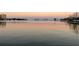 Scenic water view at sunset reflecting soft colors in the sky and calm ripples in the water at 400 Beach Ne Dr # 1202, St Petersburg, FL 33701
