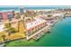 Waterfront building with boat docks and parking near the beach at 4103 Gulf Blvd # 205, St Pete Beach, FL 33706