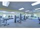 Well-equipped fitness center with various exercise machines and ample space at 5220 Brittany S Dr # 807, St Petersburg, FL 33715
