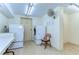 Efficient laundry room with modern washer and dryer, and ample workspace at 5220 Brittany S Dr # 807, St Petersburg, FL 33715