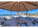 Beachside pavilion with picnic tables, grill, and beautiful water views at 5220 Brittany S Dr # 807, St Petersburg, FL 33715