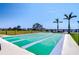 Community shuffleboard courts with palm trees and landscaping at 5220 Brittany S Dr # 807, St Petersburg, FL 33715