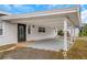 Carport and entryway showing the covered parking and front door at 5813 18Th S Ave, Gulfport, FL 33707