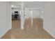 Open floor plan connecting kitchen and living area at 5813 18Th S Ave, Gulfport, FL 33707