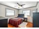 Bedroom with hardwood floors, neutral walls, and lots of light at 7101 8Th N Ave, St Petersburg, FL 33710