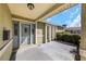 Covered entryway with stylish front door and sidelights offers curb appeal at 1137 54Th S Ave, St Petersburg, FL 33705