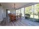 Sunroom overlooking a yard at 1503 Council Dr, Sun City Center, FL 33573
