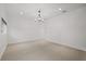 Dining room featuring modern light fixture and neutral decor at 1910 W North A St # 5, Tampa, FL 33606