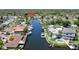 Canal-front property with boat access and waterfront living at 300 Westwinds Dr, Palm Harbor, FL 34683