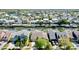 Beautiful aerial view of waterfront homes in a canal community, showcasing stunning architecture and waterfront living at 5709 Sea Turtle Pl, Apollo Beach, FL 33572