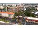 Scenic aerial view of condominiums near the water in a lush, well-maintained landscape at 7910 Sun Island S Dr # 302, South Pasadena, FL 33707
