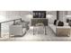 Comfortable living space features modern furnishings, patterned rug and stylish decor at 8 Avonwood, Tampa, FL 33625