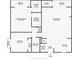 Detailed floor plan showcasing the layout of the bedrooms, bathrooms, living room, kitchen, and balconies at 105 4Th Ne Ave # 501, St Petersburg, FL 33701