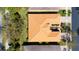 Well-maintained roof top view featuring manicured landscaping in quiet neighborhood at 16232 Amethyst Key Dr, Wimauma, FL 33598
