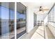 Spacious screened balcony perfect for relaxing and enjoying the view at 2333 Feather Sound Dr # A308, Clearwater, FL 33762