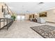 Spacious lobby area featuring comfortable seating, elegant decor, and elevator access at 2333 Feather Sound Dr # A308, Clearwater, FL 33762