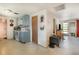 A traditional kitchen is bathed in natural light, offering a cozy atmosphere for cooking and dining at 375 Magnolia Rd, Venice, FL 34293