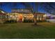 Front exterior view of a two story home at night at 5024 W Homer Ave, Tampa, FL 33629