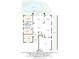 Detailed floor plan showcasing the layout, including the kitchen, bedrooms, living room, and outdoor spaces like the pool and patios at 535 Johns Pass Ave, Madeira Beach, FL 33708