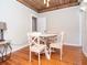Charming dining room with a round table and seating for four at 701 S Edison Ave, Tampa, FL 33606