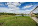 Spacious backyard with tranquil water views perfect for relaxation and outdoor activities at 9211 Seeger Ln, Land O Lakes, FL 34638