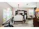 Elegant dining area featuring stylish furniture and natural light, great for Gathering gatherings at 9211 Seeger Ln, Land O Lakes, FL 34638