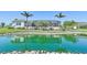 Enjoy water views from this backyard pond at 1145 Boundary Blvd, Rotonda West, FL 33947