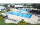 The community has pools for everyone with a splash pad, zero entry and lap pool at 12857 Satin Lily Dr, Riverview, FL 33579