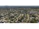 This is a stunning aerial view of a vibrant neighborhood with a mix of homes and access to serene waterways at 1859 Oklahoma Ne Ave, St Petersburg, FL 33703