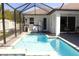 This screened pool has an outdoor kitchen that's perfect for entertaining guests or enjoying Gathering meals at 19730 Preservation Woods Dr, Lutz, FL 33558
