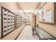 Hallway view of mailboxes and information area at 2333 Feather Sound Dr # A204, Clearwater, FL 33762