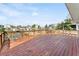Expansive wooden deck offering stunning waterfront views and relaxation space at 300 16Th Ave, Indian Rocks Beach, FL 33785