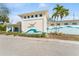 Exterior view of the Beach Art Center featuring architectural details and landscaping at 300 16Th Ave, Indian Rocks Beach, FL 33785
