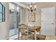 Cozy dining area with a sliding glass door, perfect for intimate meals at 4266 Preserve Pl # 4266, Palm Harbor, FL 34685