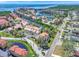 Scenic aerial view of the community with waterfront access and lush landscaping at 4312 Sunray Ct # 36, Tampa, FL 33615