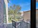Outdoor seating area on a balcony with a view at 4312 Sunray Ct # 36, Tampa, FL 33615