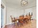 Cozy dining room featuring tile floors and overhead lighting at 4312 Sunray Ct # 36, Tampa, FL 33615
