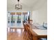 This dining room features natural lighting and tiled floors at 4312 Sunray Ct # 36, Tampa, FL 33615