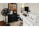 Functional home office space is ideal for remote work with bright light and plenty of storage at 4312 Sunray Ct # 36, Tampa, FL 33615
