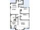 Second floor plan featuring three bedrooms, two bathrooms, retreat, and owner's retreat at 615 48Th N Ave, St Petersburg, FL 33703