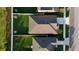 Bird's-eye view of the property showcasing the house, well-maintained lawn, and surrounding neighborhood at 12820 Bent Twig Dr, Riverview, FL 33579