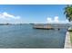 Waterfront view with community dock and seating area, ideal for enjoying the scenery at 1847 Shore S Dr # 215, South Pasadena, FL 33707