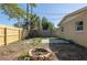 Enjoy outdoor gatherings with a brick fire pit and a newly fenced yard at 3235 6Th S Ave, St Petersburg, FL 33701