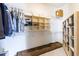 Walk-in closet with wire shelving and decorative rug at 3405 W Cherry St, Tampa, FL 33607