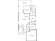 Detailed floor plan showcasing the layout with a spacious living room and screened lanai at 4372 Water Oak Way, Palm Harbor, FL 34685