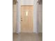 Inviting front entryway showcasing a sturdy door with decorative glass and secure locking mechanisms at 4517 S Renellie Dr, Tampa, FL 33611