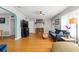 Spacious living room featuring hardwood floors, ample natural light, and a comfortable seating area at 511 27Th N Ave, St Petersburg, FL 33704
