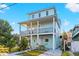 Stunning two-story home with a balcony, perfect for enjoying the outdoors at 5402 31St S Ave, Gulfport, FL 33707