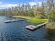 Waterfront view of the lake with private docks, perfect for boating and enjoying the scenic lake views at 6302 Fitzgerald Rd, Odessa, FL 33556